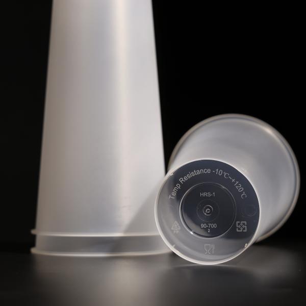 700ml Capacity PP Disposable Cup Clear Lid Disposable Plastic Cups For Cold Coffee