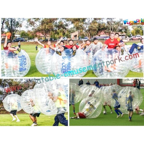 Футбол шарика Zorb человеческого тела раздувной с пузырем/раздувным Loopy шарико