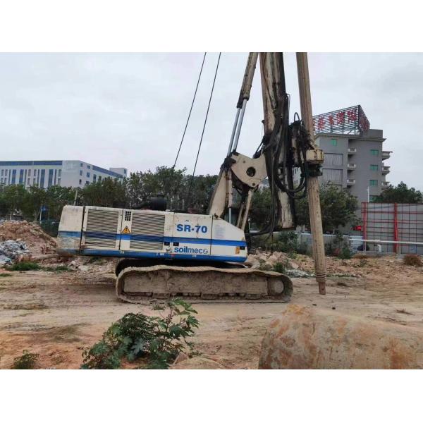 Гидравлическая буровая установка с дизельным двигателем