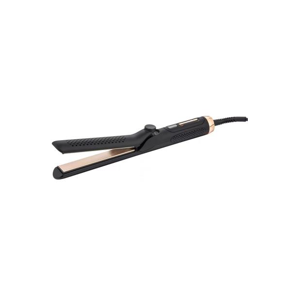 ANBOLIFE 360 Cooling Airflow 2-in-1 Hair Straightener and Curling Wand with 4 Speed Temperature Adjustable Settings