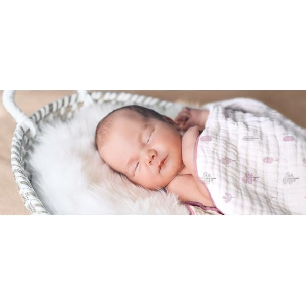 Muslin Skin Friendly Infant Bath Towels Infant Towel Set 32*32 Inches