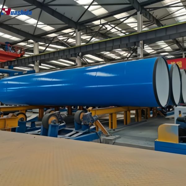 Epoxy Powder Coating Production Line with Internal & External Pipe Wall Coating and Medium-Frequency Heating System