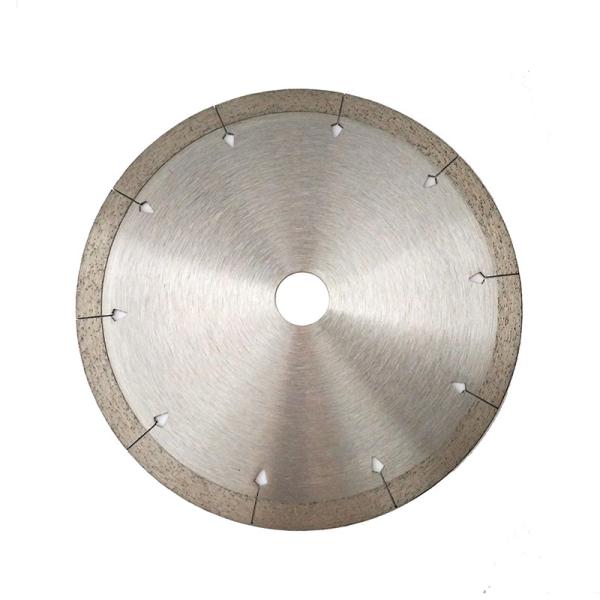 Diamond continuous rim saw blade for granite stone/ceramic cutting and grinding