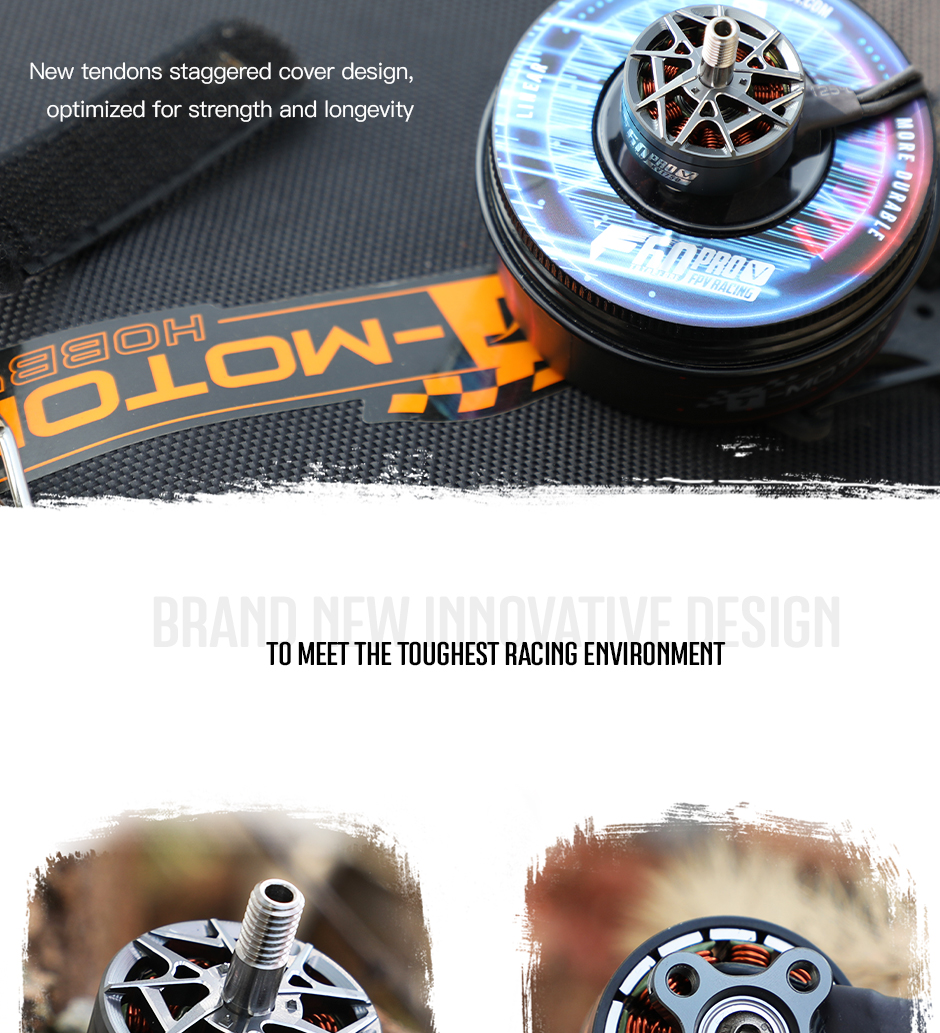 Hot Sales T-MOTOR F60 Pro V 1750KV 1950 2020 2550 6S Brushless Motor For RC FPV Racing Drone Quadcopter Multirotor Accs