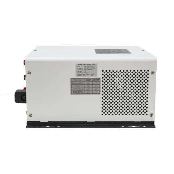 Invertisseur solaire MPPT avec entrée de 12V Capacité 1500VA, sortie de 1050W Pure Sine Wave UPS hors réseau