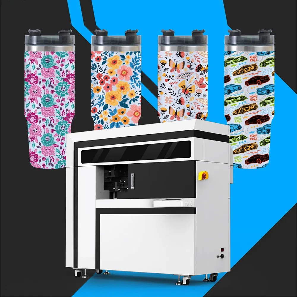 UV Printer Rotary UV Printer 360 Round UV Printing Machine