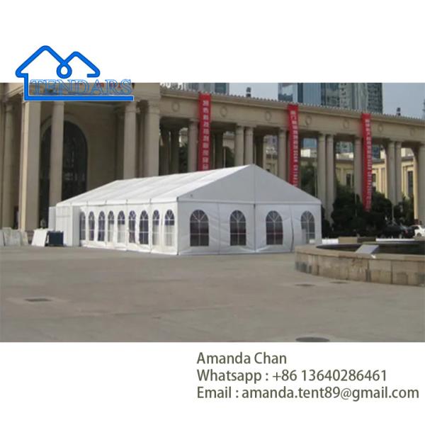 Aluminum Alloy Huge Party Tent PVC Marquee Tent Weatherproof With Sidewalls Large Tents Event Marquee Tent