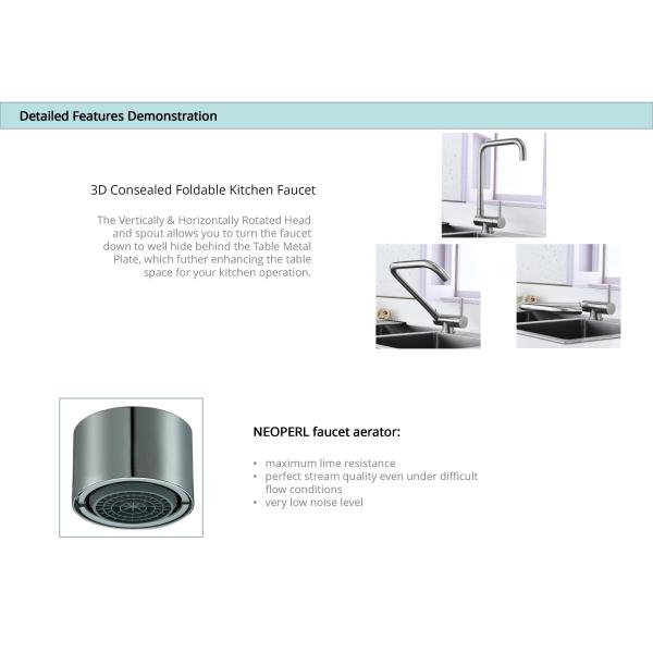 Горячая холодная створка раковины RV патрона кран IPX5 Адвокатуры воды керамическая вниз с кран