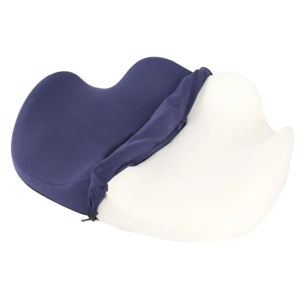 Ergonomic Design Coccyx Support Seat Cushion with 3D Mesh Breathable Cover and Anti-Static