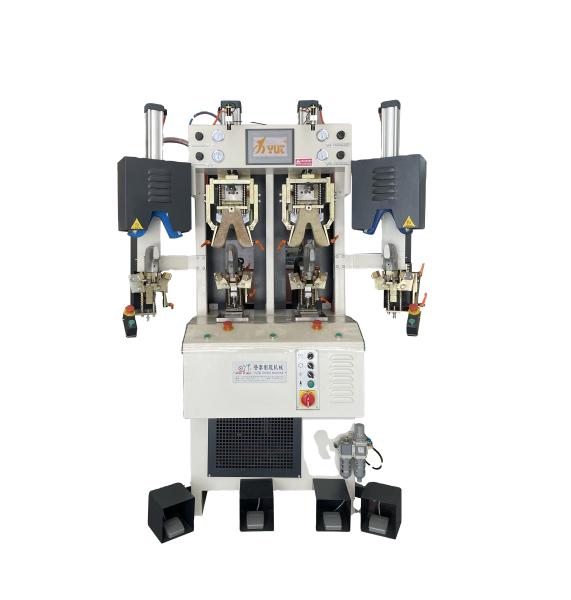 Highly Precise Cold Hot Back Part Molding Machine 680 Aircons 0.6Mpa For Shoe Manufacturing