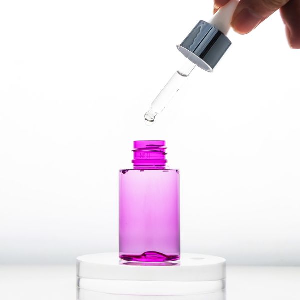 Multi-Color Light-Blocking Leak-Proof PET Dropper Bottles for Skincare Serums and Essential Oils