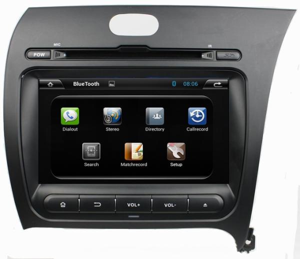 Ouchuangbo autoradio DVD sat navi gps for Kia Cerato K3 Forte 2013 right driving