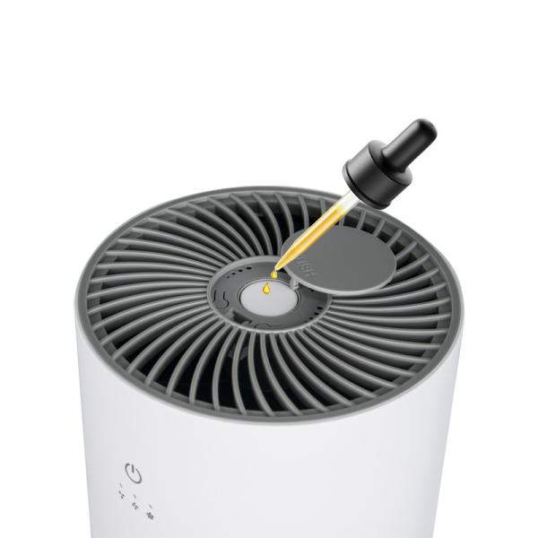 White Mini 5V 5W Table Top Air Purifier CE USB HEPA11 Filter