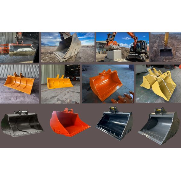 Excavator Attachments Excavator Ditch Cleaning Bucket Mini Excavator Mud Bucket 1500mm Width for 8-11T Excavator