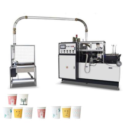 PCes de 50HZ 4KW 65-85/copo de papel descartável totalmente automático de alta velocidade mínimo que forma a máquina