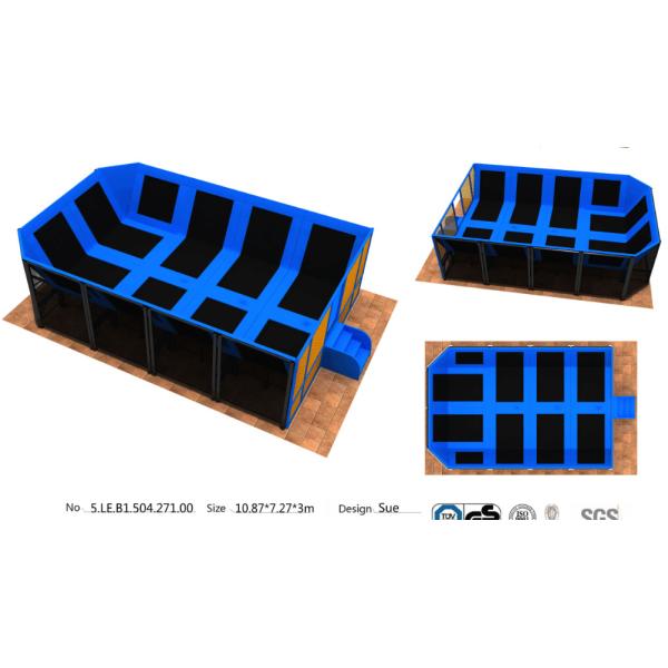 79M2 Popular Indoor Trampoline Designed By Chinese Supplier/ Gym Fitness Indoor Trampoline Equipment