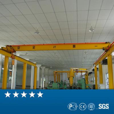 A instalação fácil da única estrutura da luz do guindaste aéreo da oficina da viga