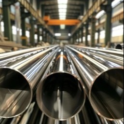 Холоднокатаная круглая труба ASTM A554 5 м длина зеркало полированное 5 мм толщина