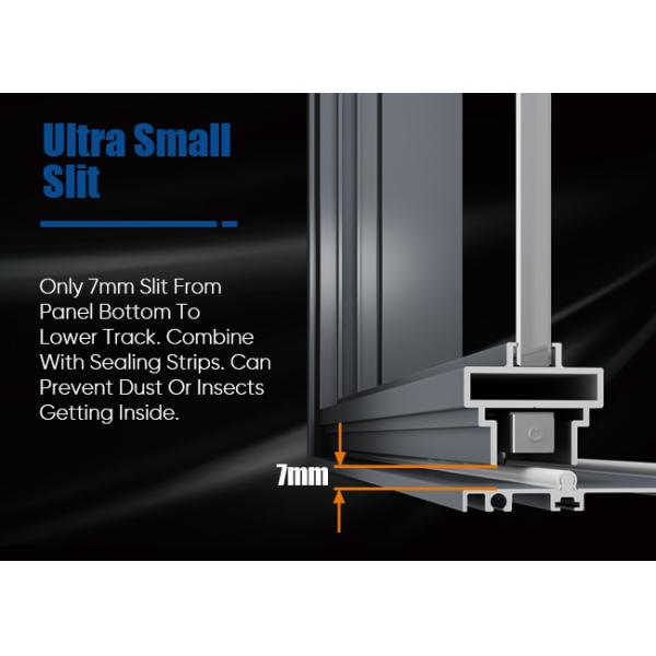 Decorating Internal Partition Sliding Doors 6063-T5 Silent Operation Single Glass