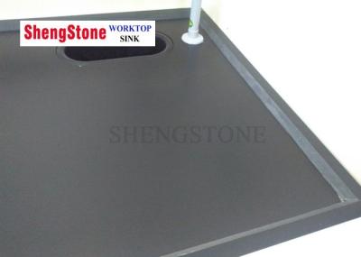 Durable Lab Fume Hood Accessories , White Plenolic / Epoxy Resin Worktop