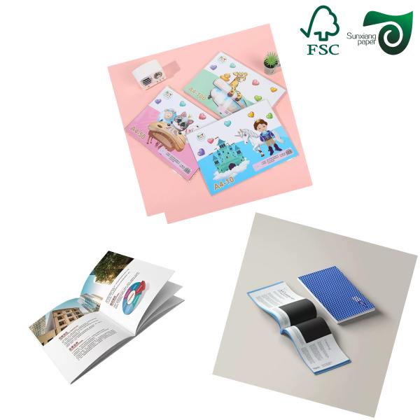 210gsm 220gsm Double Sided Coated Thermal Cardboard Paper For Airline Tickets FSC