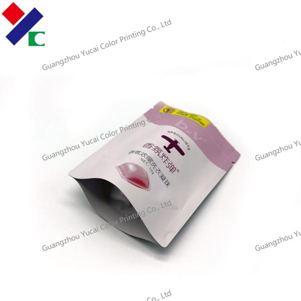 FDA Aluminum Foil Stand Up Plastic Pouch Packaging Mositure Proof