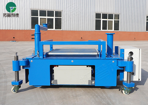 Rubber Wheel Roller Battery Transfer Carriage