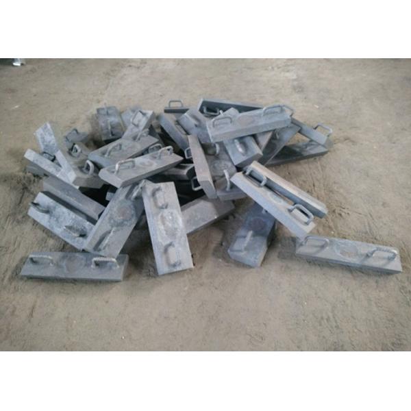 Cr - Mo Alloy Steel Castings Lifter Bars for Mining Industry , Hardness HRC33-43