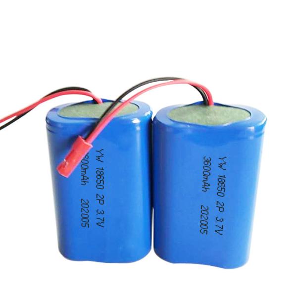 3.7V 3600mAh 18650 Rechargeable Lithium Ion Battery Pack