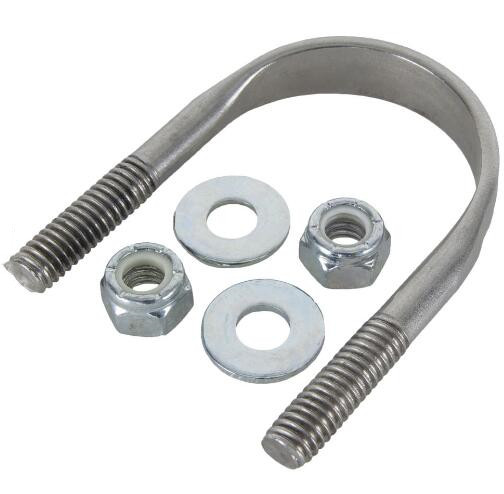 316 Stainless Steel U Bolt M14 Custom Size Mild Steel Material ISO 7046.2