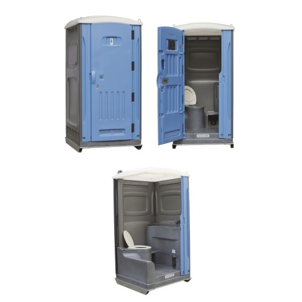 Wholesale Outdoor HDPE Prefab Plastic Portable Toilet Cabin Modern Chemical Toilet UV-proof Public Toilet Cabin Modern Mobile WC Mobile Toilet for Outdoor Events