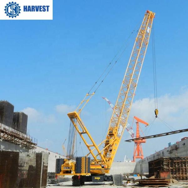 Guindaste de esteira rolante de  52M Boom Length 155kw 55 Ton Hydraulic XGC55