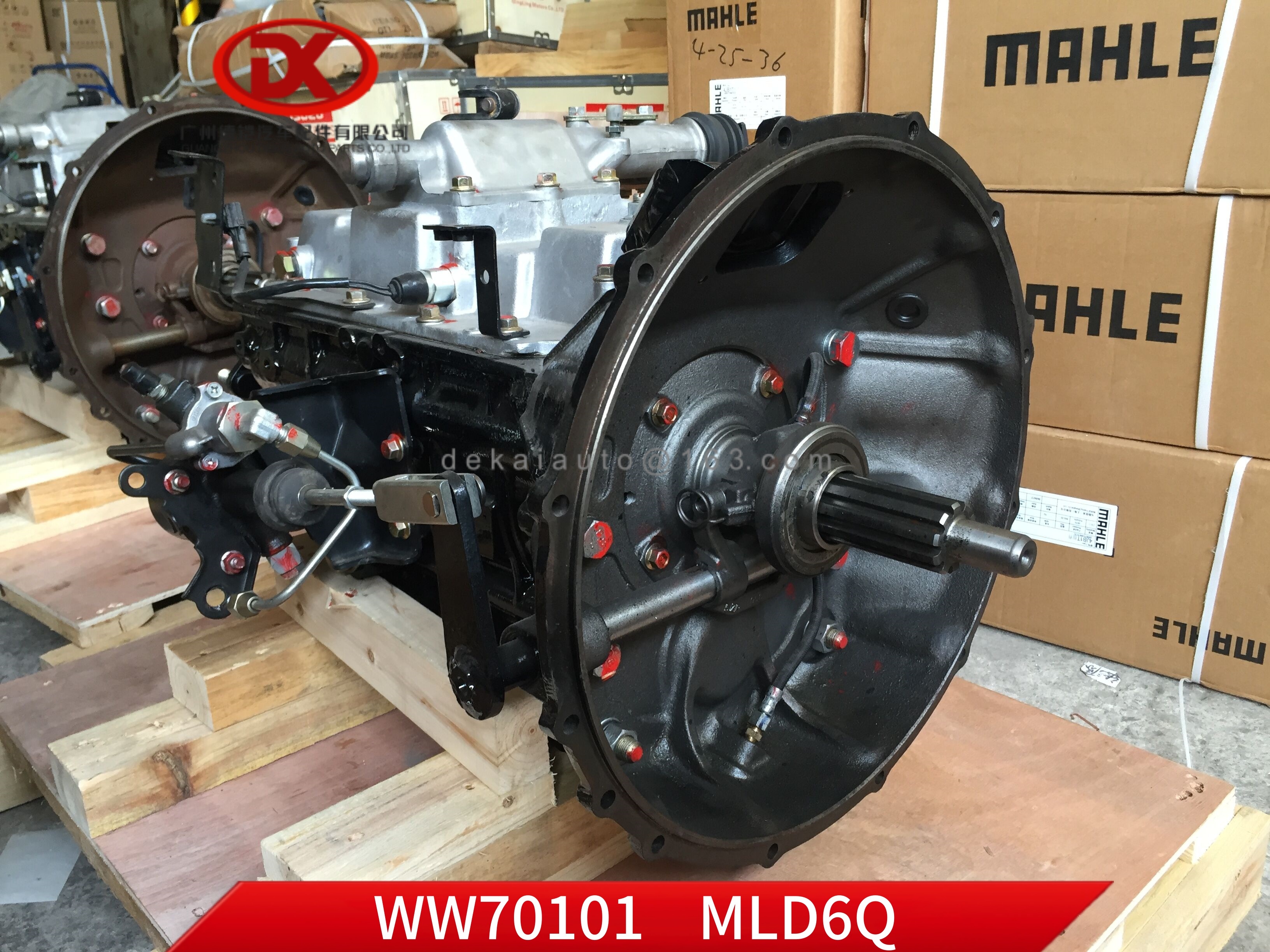 Gearbox Assembly MLD6Q  ISUZU 700P/4HK1 FTR/FVR 6HK1 Truck Parts  WW70101