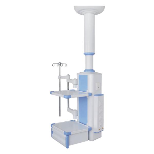 Vertical Type Medical Gas Pendant ,  ICU Room Hospital Pendant With Stainless Rack