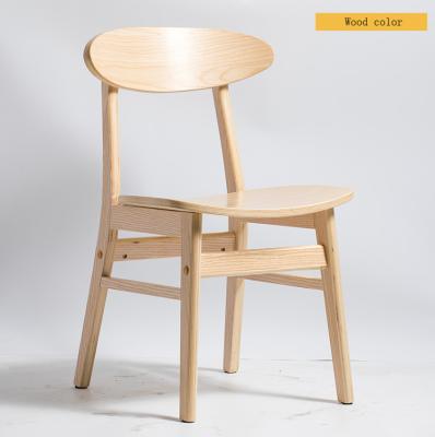 Nordic Dining Chair Solid Wood Modern Minimalist Adult Home Chair Dining Chair Dinette