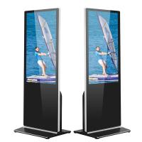 La publicité du plancher d'affichage à cristaux liquides de moniteur tenant corrosion 280cd/m2 du Signage 75inch de Digital l'anti