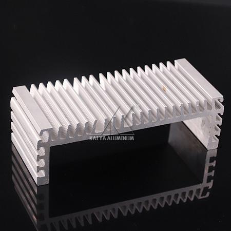 0.8mm - 5.0mm Large Aluminum Profiles For Big Machane Aluminum Profile
