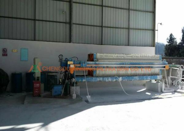 Functional Automatic Filter Press Equipment In Project WasteWater Treatment