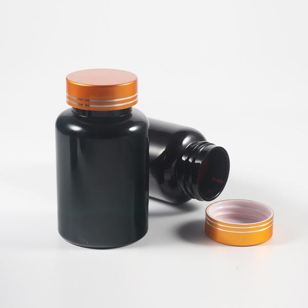 120CC HDPE Medicine Container Empty Plastic Bottle Packaging Capsules Tablet With Screw Caps Food Grade Pharmaceutical Bottle