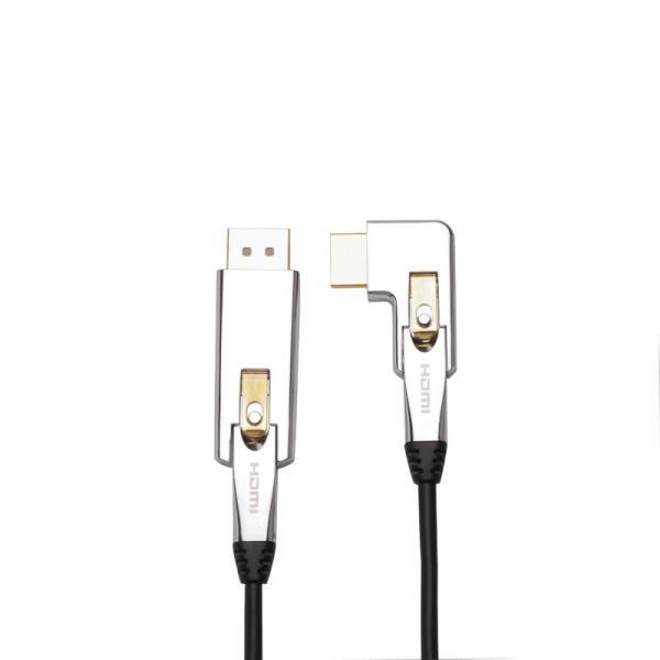 ODM 24k Gold Plated AOC HDMI Cable 4K  HDR EARC Hdmi  Fiber Optic Launch Cable