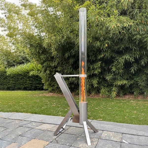 outdoor small Modern Wood And Pellet Stoves With Glass