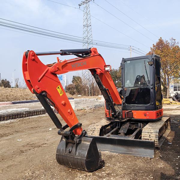 5 Ton Mini Compact Hitachi Used Excavators Backhoe Hitachi Zx55