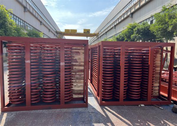 Supercalentador de vapor resistente al calor y bobinas de recalentamiento para la planificación de calderas industriales