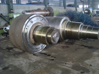 Ролик Trunnion вковки вала ролика колеса катания поддержки 45 стальной ZG20SiMn бросая