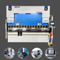 Produit populaire Certificat CE frein à presse hydraulique 63 tonnes Mini machine de pliage de tôle avec système DELEM DA 66t