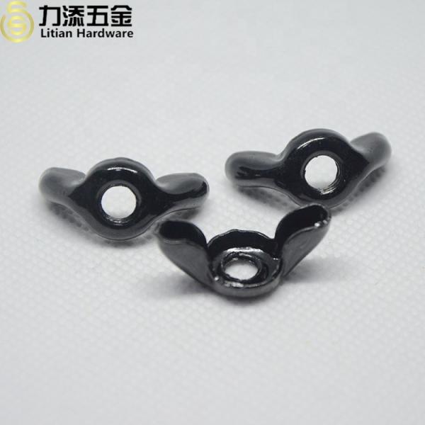 16mm Self Locking Wing Nut For Tie Rod Aluminum Chrome Iron 8-32 Cast
