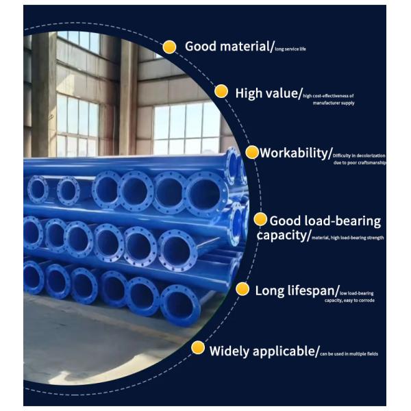 Customizable Anti-Corrosion Pipe Gas Pipeline Coated Anticorrosive Plastic Coated Steel Pipe Transporting Water/Oil/Gas