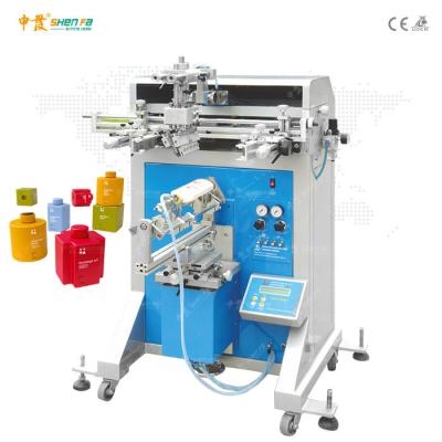 impressora semi automática plástica plástica da tela da máquina de impressão da tela da garrafa de 120x250mm