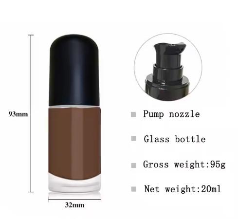 Private Label High Quality Cosmetics Concealer Long Lasting Natural Brighten Makeup Liquid Foundation