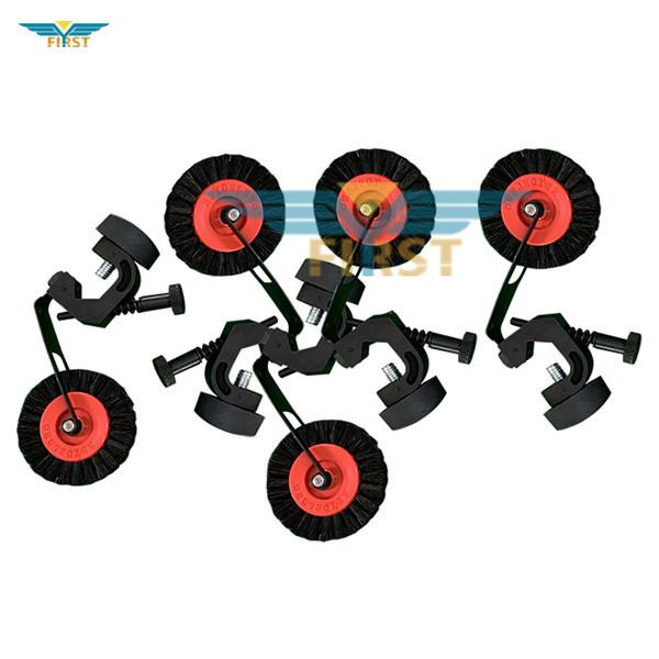 Metal Sm74 do apoio da escova da roda do preto de Heidelberg que imprime o OEM das peças disponível